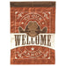 Welcome to the Ranch Applique Garden Flag