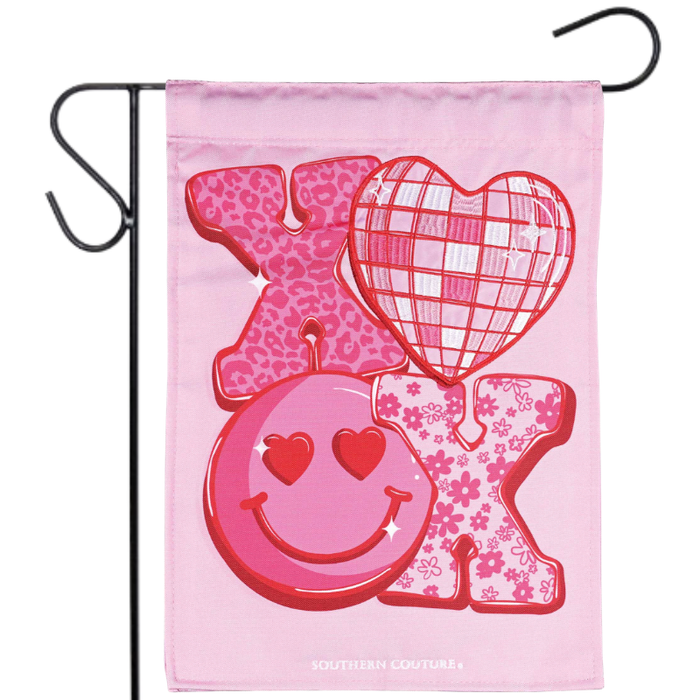XOXO Disco Garden Flag