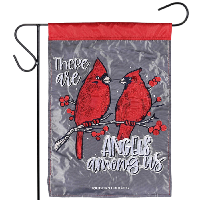Angels Among Us Cardinals Garden Flag