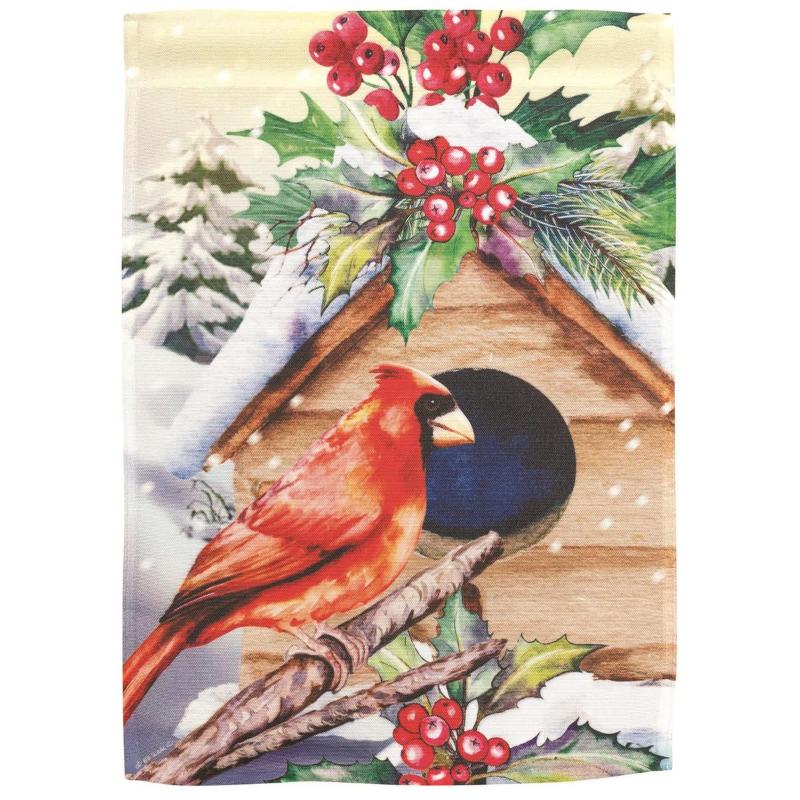 Redbird Winter Banner Flag