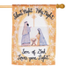 Holy Family Loves Pure Light Banner Flag