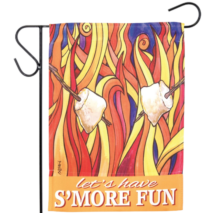 Let's Have Smore Fun Garden Flag