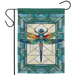 Dragonfly Window Garden Flag