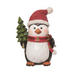 Santa Penguin Tree Figurine