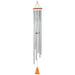 58" Arias Satin Silver Wind Chime (6 Tubes)