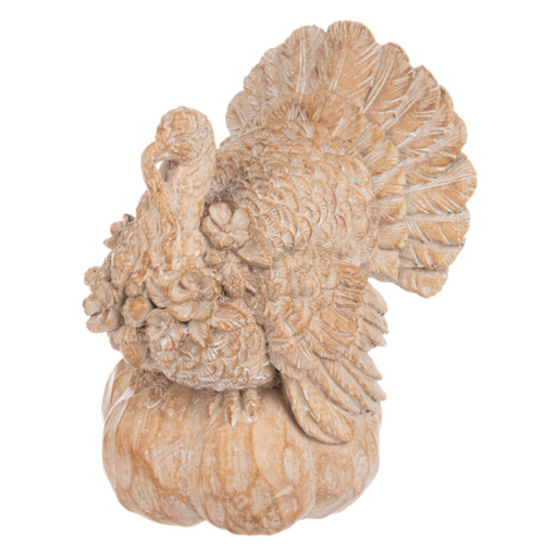 Natural Turkey Polyresin Figurine