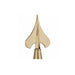 8.25" Brass Plated Army Spear Topper