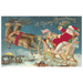 Santa Claus and Sleigh Postcard