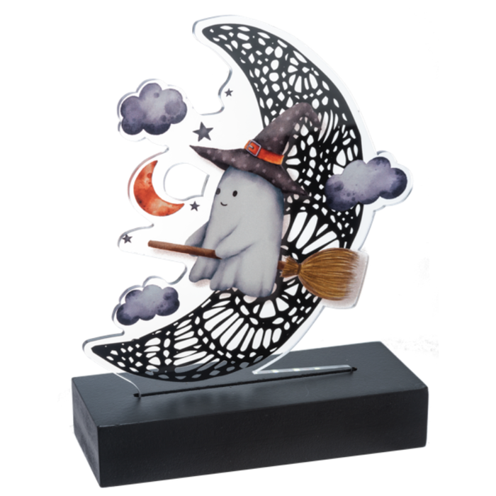 Flying Ghost Acrylic LED Table Decor