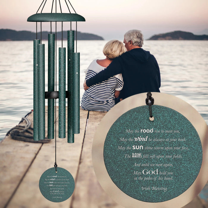 27" Irish Blessing Wind Chime (6 Tubes)