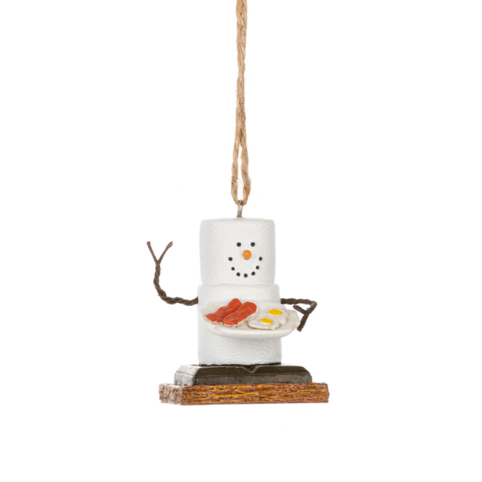 S'mores Breakfast Eggs & Bacon Ornament