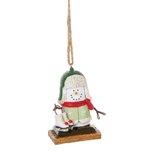 S'mores with Ice Skates Ornament