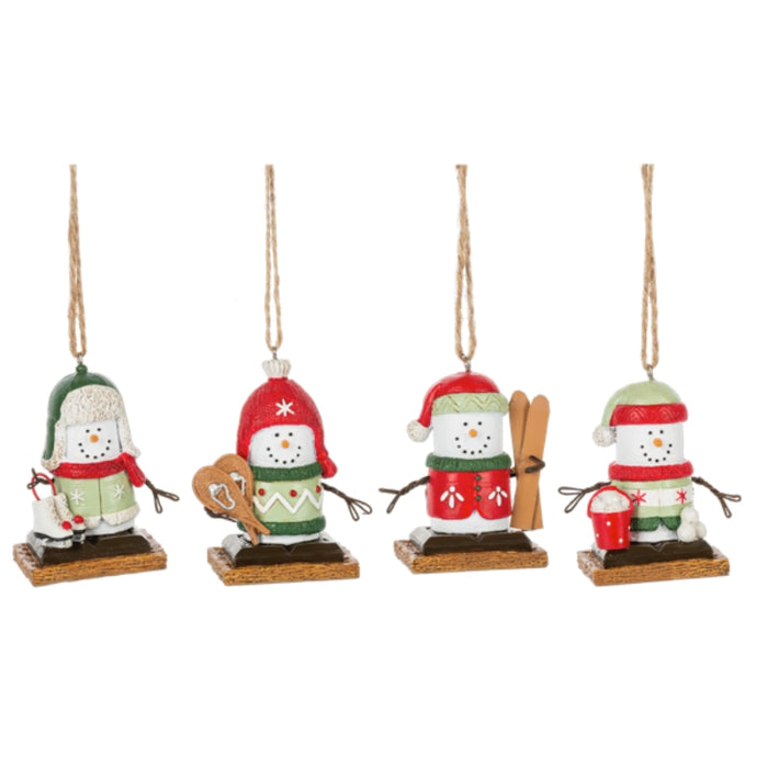 Winter Sports S'mores Ornaments Assorted Styles Sold Separately