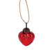 Red Glass Heart Ornament
