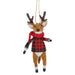 Felted Winter Reindeer Critter Ornament