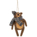 Felted Winter Bear Critter Ornament