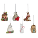 Mini Woodland Creature Ornament set showing assorted styles sold separately