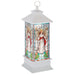 Stained Glass Shimmer Angel Light Up Water Lantern