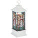 Stained Glass Shimmer Angel Light Up Water Lantern