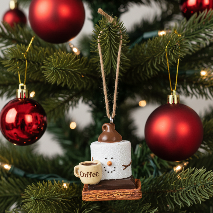 Warm Coffee Mini S'mores Ornament