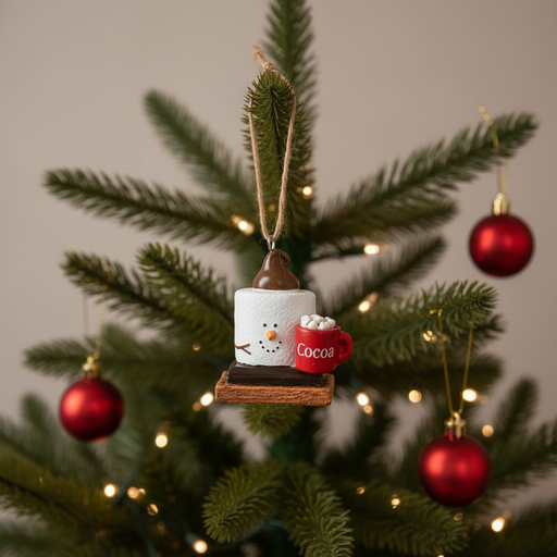 Warm Cocoa Mini S'mores Ornament