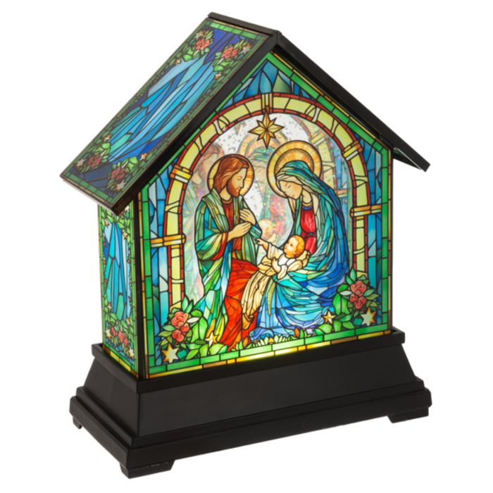 Holy Family House Light Up Water Lantern
