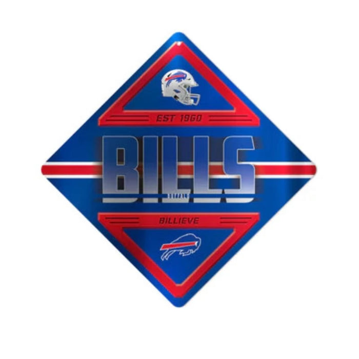 Buffalo Bills Metal Crossing Sign