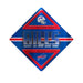 Buffalo Bills Metal Crossing Sign