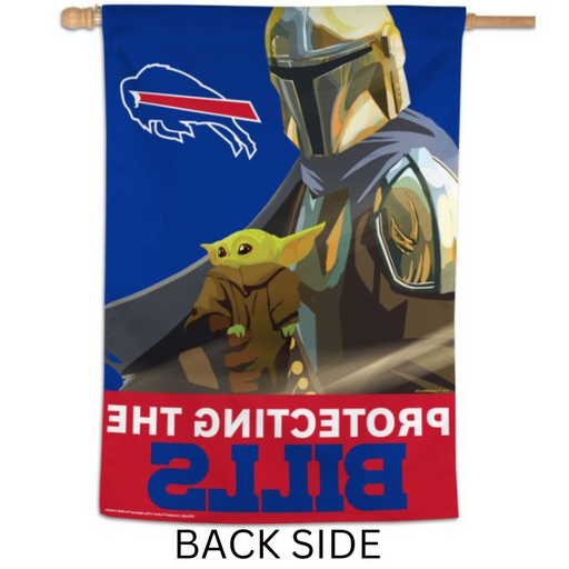 Buffalo Bills / Star Wars Mandalorian Banner Flag
