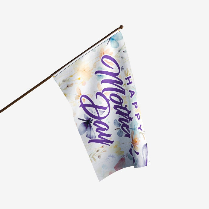 3x5' Mother's Day Butterflies Polyester Flag