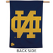 Notre Dame Clover Banner Flag
