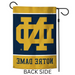 Notre Dame Logo Garden Flag