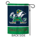 Notre Dame Fighting Irish Garden Flag