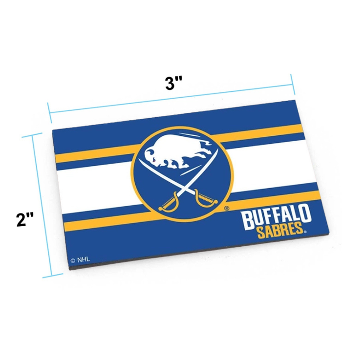 Buffalo Sabres Striped Mini Magnet