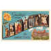 Greetings From New York Large Letter PRINT