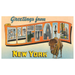 Buffalo New York Greetings Scroll PRINT