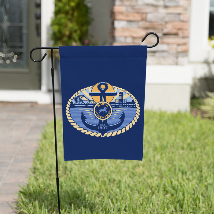 City of North Tonawanda Horizontal Garden Flag