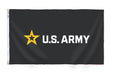3x5' US Army Logo Nylon Flag made in USA