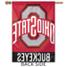 Ohio State Buckeyes Banner Flag