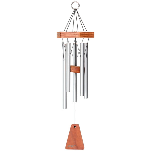 17" Arias Silver Wind Chime (5 Tubes)