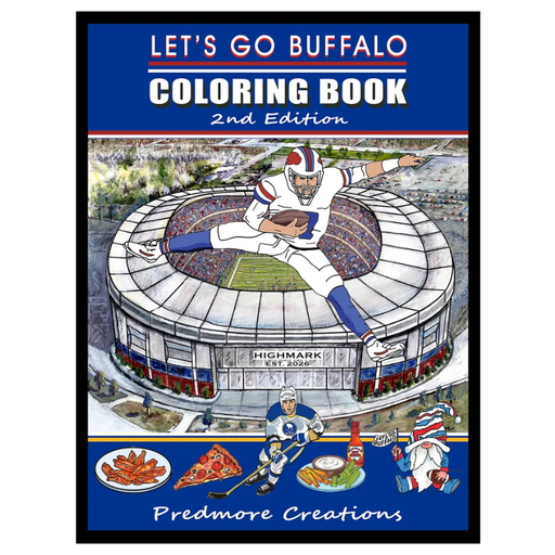 Let's Go Buffalo 2nd Edition Coloring Book