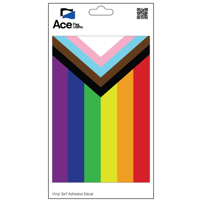 Progressive Pride Decal - Made in USA