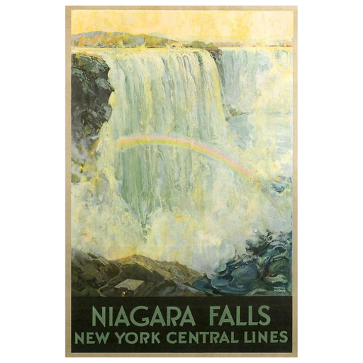 Niagara Falls Travel Poster PRINT