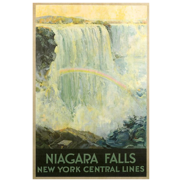 Niagara Falls Travel Poster PRINT