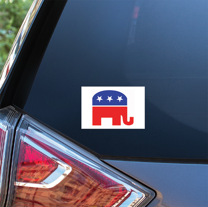 Republican Elephant Decal - Made in USA