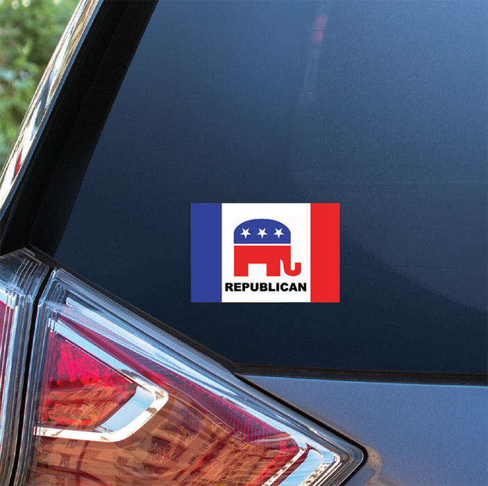 Republican Stripes Decal - Made in USA