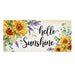 Hello Sunshine Sunflower Mini Switch Doormat Insert
