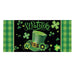 St. Patrick's Day Hat Sassafras Mini Switch Doormat Insert