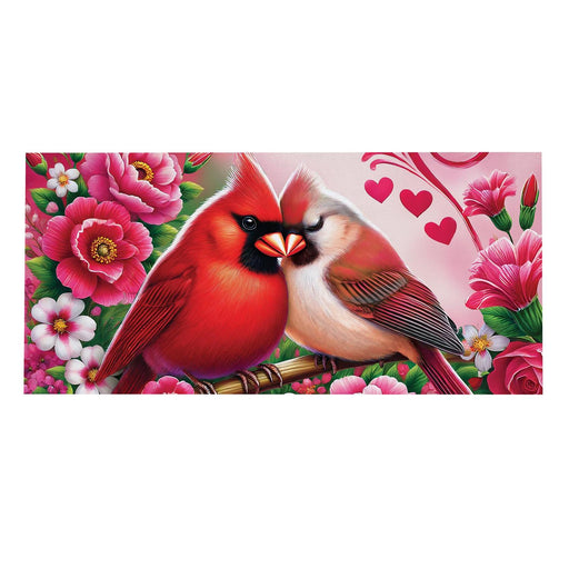 Cardinal Lovers Sassafras Mini Switch Doormat Insert