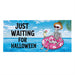 Just Waiting for Halloween Sassafras Mini Switch Doormat Insert